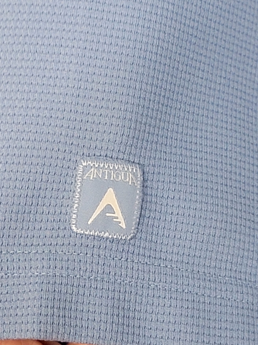 Antigua Men’s Denver Nuggets Light Blue Short-Sleeve Polo Size XL - Picture 6 of 10